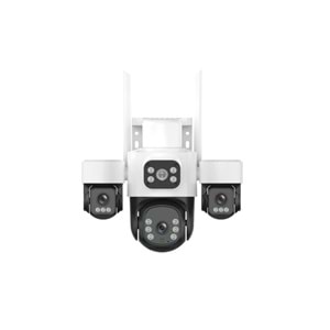 INOX-X113 3+3+3MP 3 LENSLİ WİFİ PTZ KAMERA 3 KAMERALI
