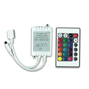 WELLBOX LW-CON019 RGB 6A LED KONTROL DEVRESİ 24 TUŞLU