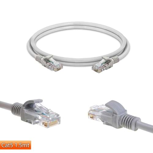 Cat5 Patch Network Ethernet Kablo 1,5 Metre