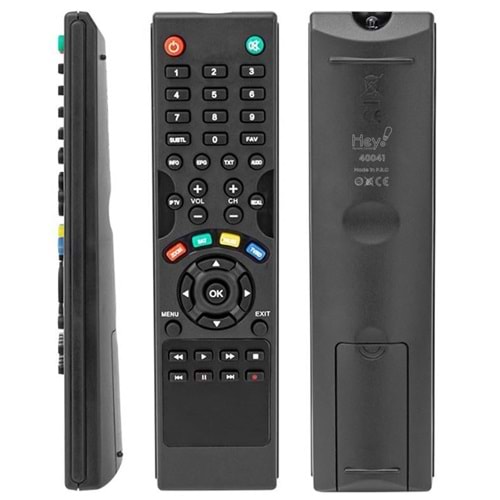 UYDU KUMANDA REDLINE TS-50 HD PLUS SERİSİ IPTV TUŞLU YAZISIZ