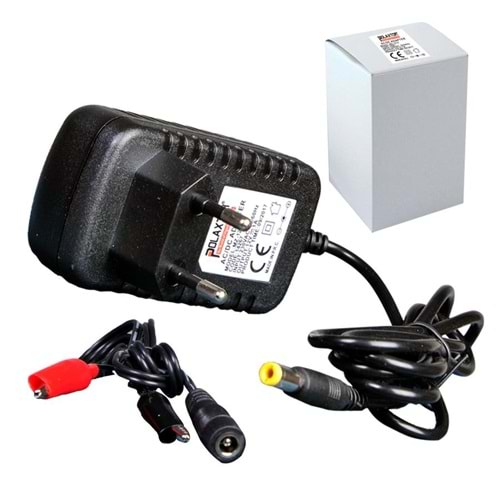 AKÜ ŞARJ ALETİ MAŞALI 12V 2A POLAXTOR