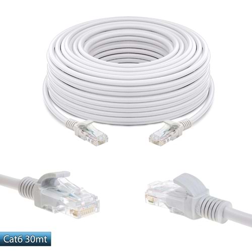 GABBLE GAB-C630 Cat6 Patch Network Ethernet Kablo 30 Metre