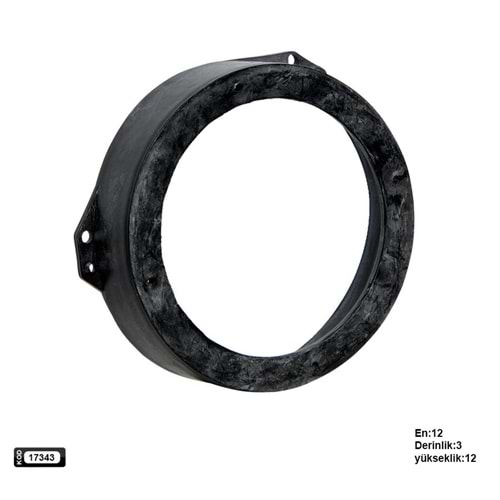 X-34 Hoparlör Yükseltme 10cm Plastik 2 Adet