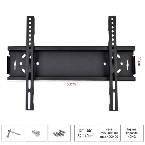 POLSAT 5011 Lcd Askı Aparatı Sabit 42-49 İnç 106-124cm