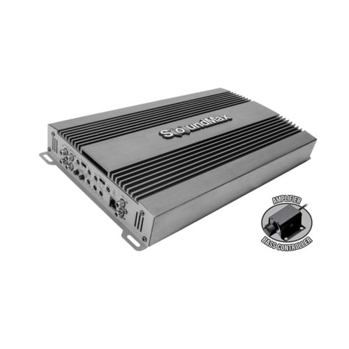 SOUNDMAX SX-PW5500,5 Oto Anfi Stereo 5500 Watt 5 Kanal Bass Kontrol