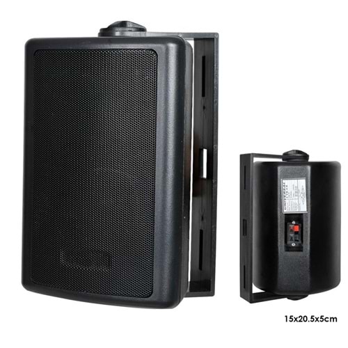 UNIVERSAL CTR-4BT Sütun Hoparlör 10cm 100 Watt Trafolu Siyah 1 Adet