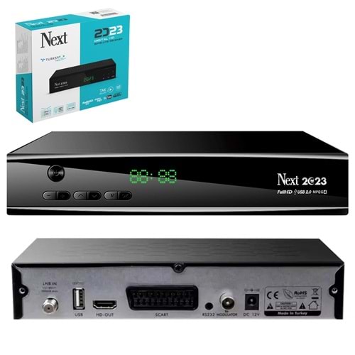 UYDU ALICI KASALI FULL HD SCART+HDMI WIFI YOUTUBE NEXT 2023