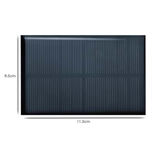 SOLAR PANEL DENEY GÜNEŞ ENERJİ 6V 1,5W (115X85MM)