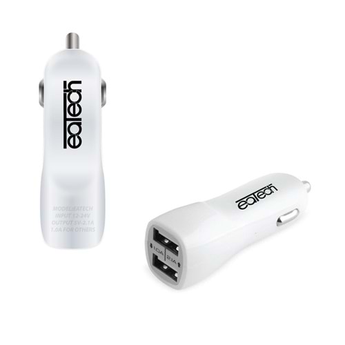 EATECH Araç Şarj Aleti Başlığı 2xUsb