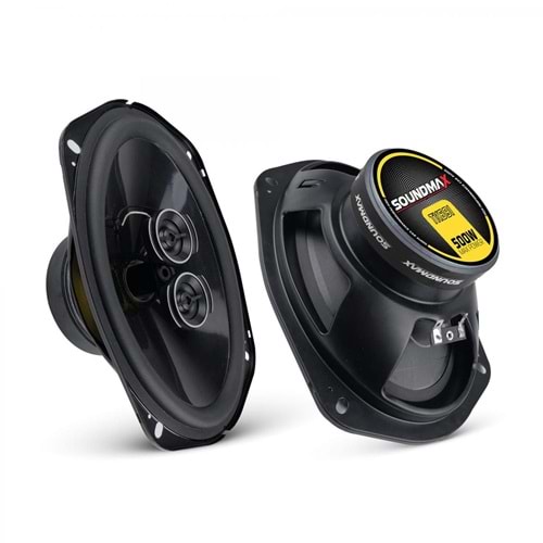 OTO HOPARLÖR OVAL 6X9 500W 3 YOLLU 2 ADET SOUNDMAX SX-TK691