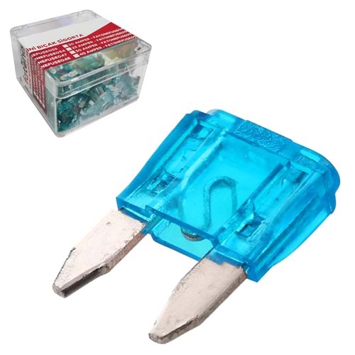 OTO SİGORTA BIÇAKLI 15A MİNİ 100 ADET FATONE FUSE-039