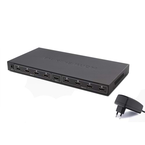 HDMI SPLİTTER 1 GİRİŞ 8 ÇIKIŞ GABBLE GAB-HS08