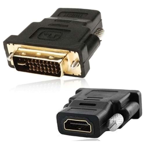 ÇEVİRİCİ DVI 24+1 ERKEK TO HDMI DİŞİ HADRON HDX-1266