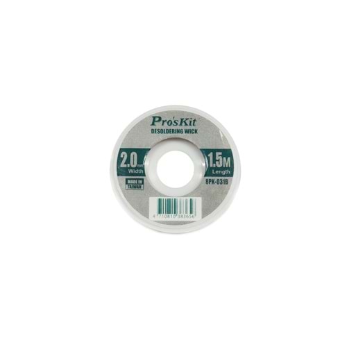 LEHİM TOPLAMA TELİ 2,0MM 1,5MT PROSKİT 8PK-031B