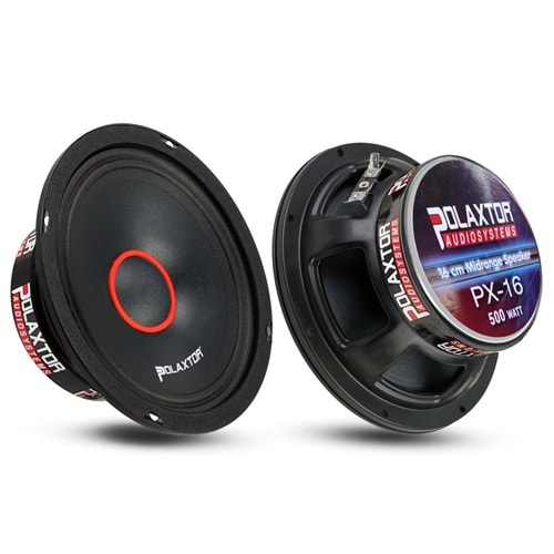 POLAXTOR PX-16 Oto Midrange 16cm 500 Watt 2 Adet