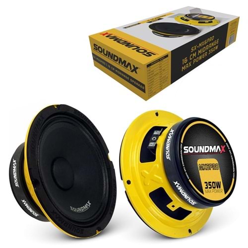 OTO MIDRANGE 16CM 350W 2 ADET SOUNDMAX SX-MX6PRO