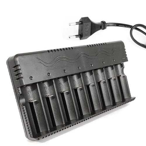 NARİTA HD-8993B Pil Şarj Aleti 8Li 18650-26650-16340-14500-AA-AAA