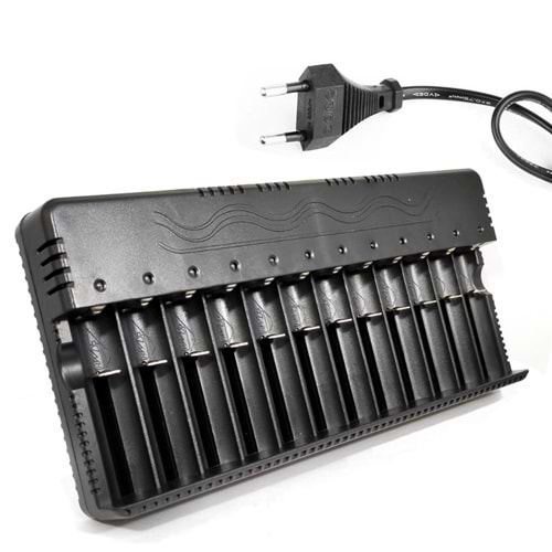 NARİTA HD-8994A Pil Şarj Aleti 12Li 18650-26650-16340-14500-AA-AAA