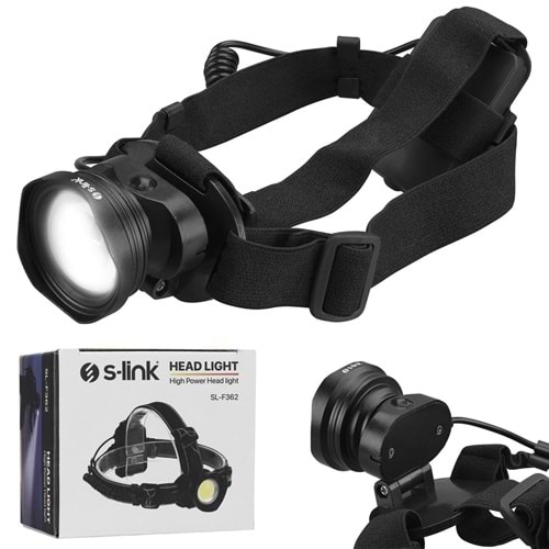 S-LİNK SL-F362 Kafa Feneri Pilli Cob Led 5 Watt