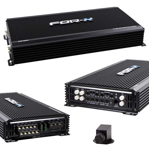 OTO ANFİ 4000W 5 KANAL BASS KONTROL FOR-X XAE-4000,5