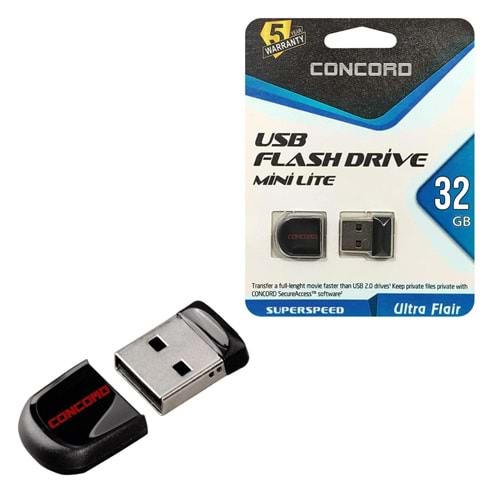 CONCORD C-UML32 Usb Flash Bellek Mini Lite 32GB