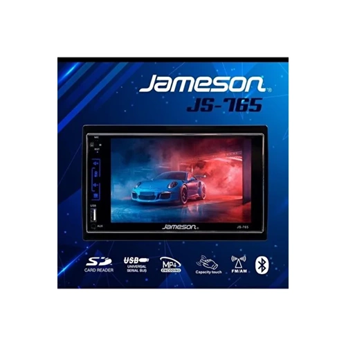 JAMESON JS-765 Double Teyp 7inç 4x60 Watt Mirrorlink