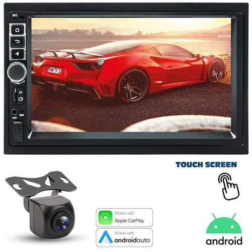 JAMESON JS-876A Double Teyp 7 İnç Android 2+16GB Carplay