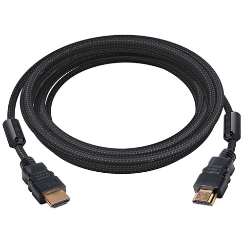 GABBLE GAB-03 Hdmi Kablo 1,4V 4K Örgülü 3 Metre