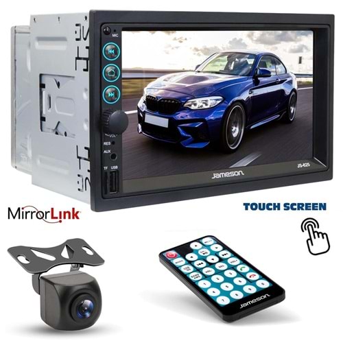 JAMESON JS-625 Double Teyp 7 İnç 4x55 Watt mirrorlink