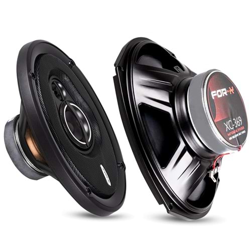 FOR-X XC-369 OTO HOPARLÖR OVAL 6X9 240W 2 ADET KAPAKLI
