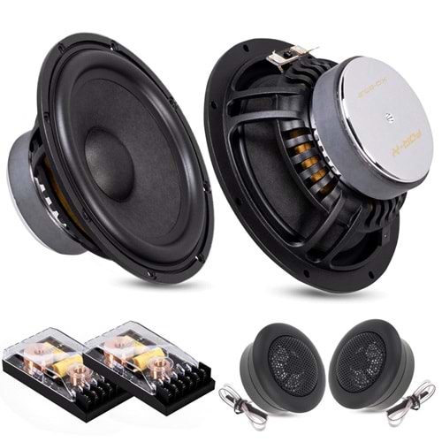 OTO HOPARLÖR COMPONENT 16CM 180W 2 ADET FOR-X XQ-65,2