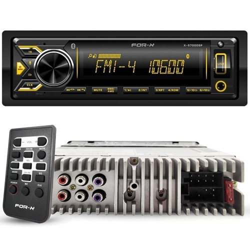FOR-X X-5700DSP Oto Teyp 4X60 Watt Bluetooth
