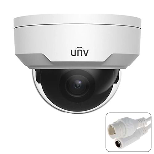 UNIVIEW IPC-322CR3-VSPF28-A Poe Dome Ip Kamera 2mp 2,8mm
