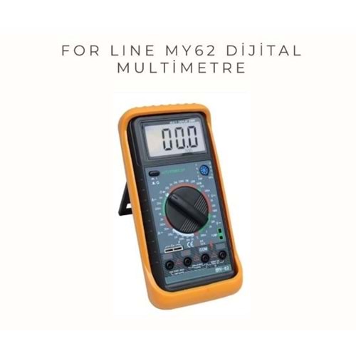 FORLİNE MY62 DİJİTAL MULTİMETRE ÖLÇÜ ALETİ