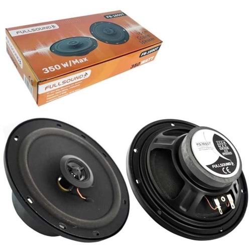 FULLSOUND FS-1650T Oto Hoparlör 16cm 350 Watt Tweeterli 2 Adet