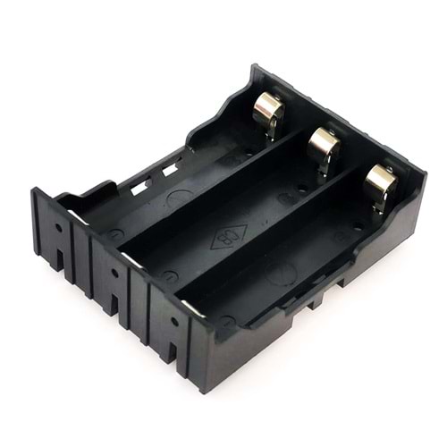 PİL YUVASI ÜÇLÜ 18650 KABLOSUZ