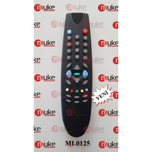 MUKE ML0125 ARÇELİK/BEKO 12,5-SİYAH LCD LED TV KUMANDASI