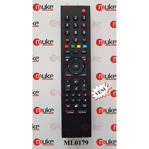 MUKE ML0179 ARÇELİK/BEKO TV-RADİO TUŞLU LCD LED TV KUMANDASI