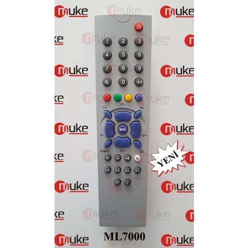 MUKE ML7000 SABA-TELEFUNKEN-PROFİLO PT90 TV KUMANDASI