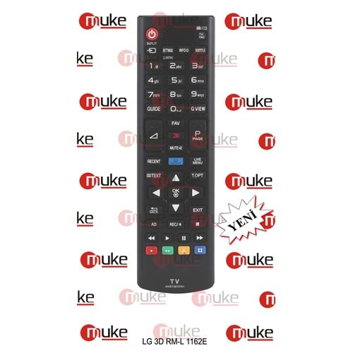 MUKE ML9892 LG 3D-RM-L1162E SMART TUŞLU SMART TV KUMANDASI