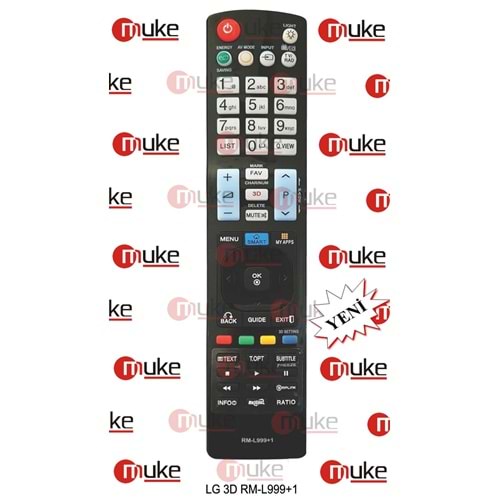 MUKE ML9801 LG 3D-RM-L999+1 SMART TV KUMANDASI