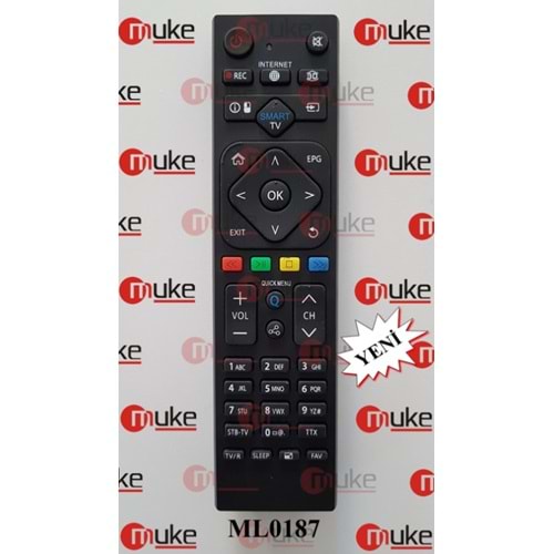 MUKE ML0187 SUNNY-AXEN-AWOX 3D TUŞLU UYDULU SMART TV KUMANDASI