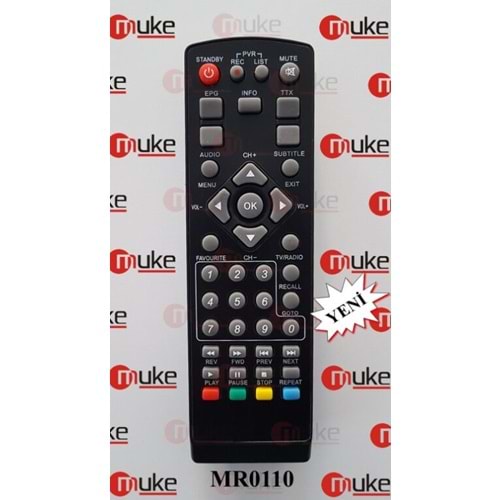 MUKE MR0110 BOTECH-2010HD-AMSTRAD REC-LIST TUŞLU KR0110