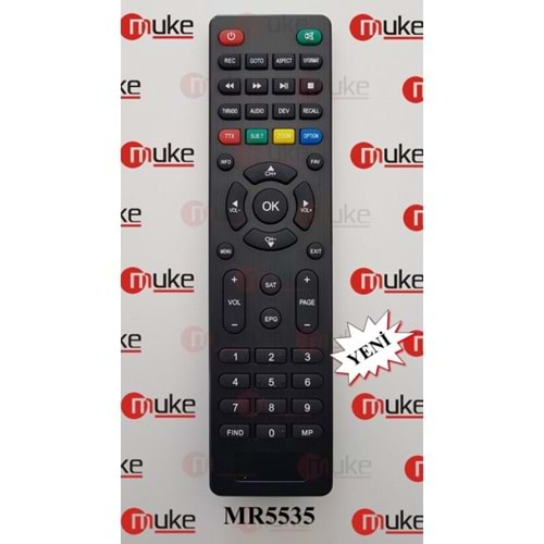 MUKE MR5535 NEXT 5000HD-NEXT PUNTO HD UYDU KUMANDASI KR5535
