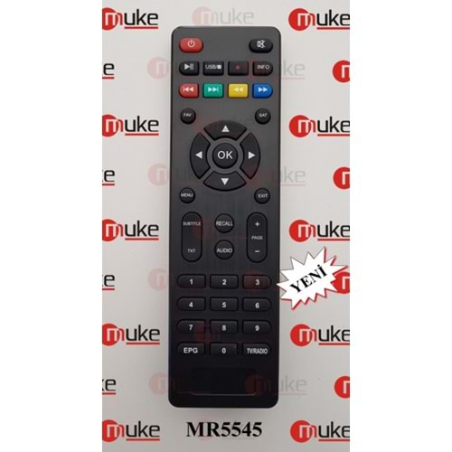 MUKE MR5545 NEXT BLACK2-STARBOX-XBOX2 UYDU KUMANDASI KR5545