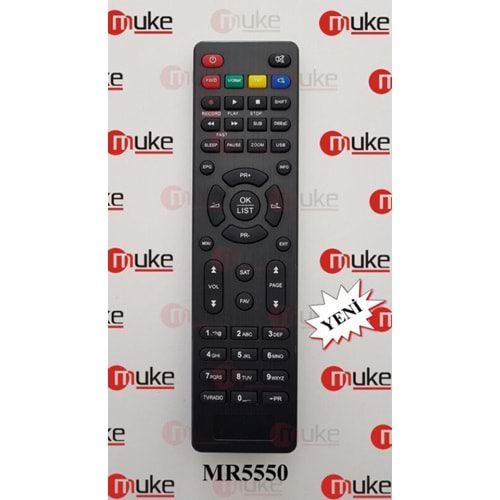 MUKE MR5550 NEXT PUNTO PLUS HD-STARBOX UYDU KUMANDASI KR5550