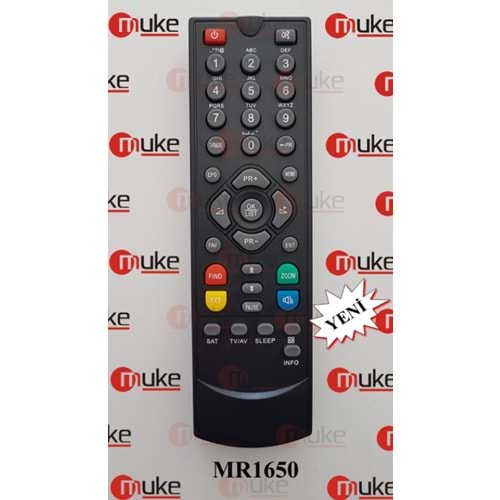 MUKE MR1650 NEXTSTAR 16500-16900-16000 UYDU KUMANDASI KR1650