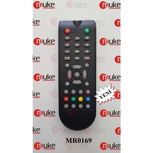 MUKE MR0169 MERSAT MİNİ-YUMATU MULTİ KİNG UYDU KUMANDASI KR0169