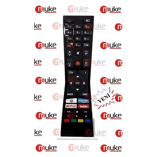 MUKE ML1180 VESTEL NETFLIX-YOUTUBE-PRİME TUŞLU SMART TV KUMANDASI