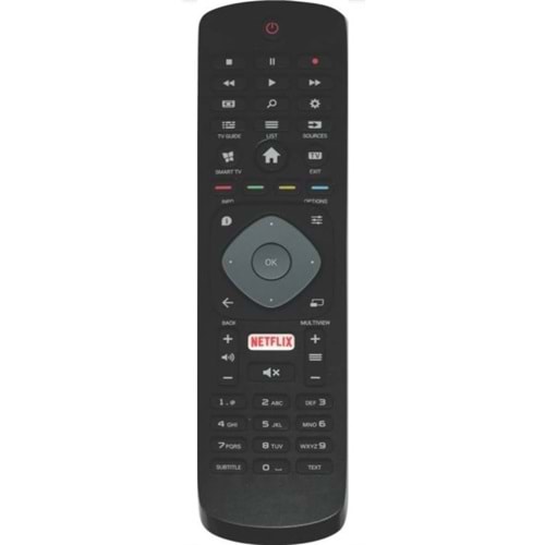 MUKE ML9866 PHILIPS NETFLİX TUŞLU SMART TV KUMANDASI